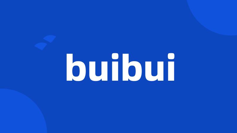 buibui