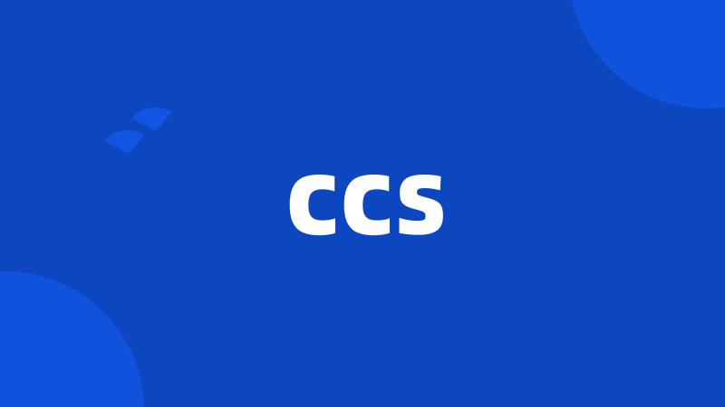 ccs