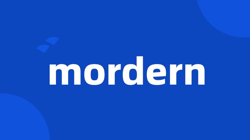 mordern