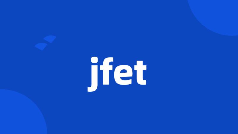 jfet