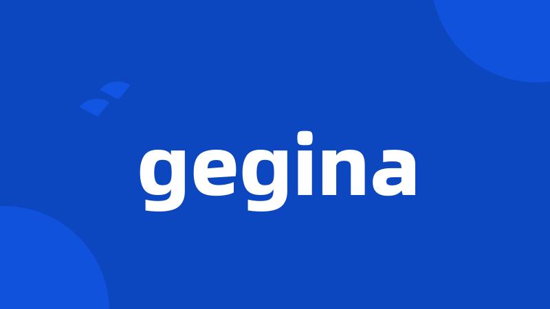 gegina