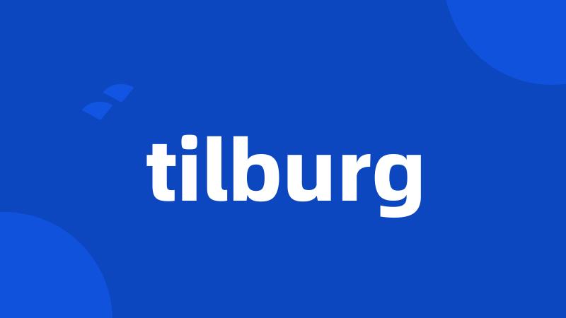 tilburg