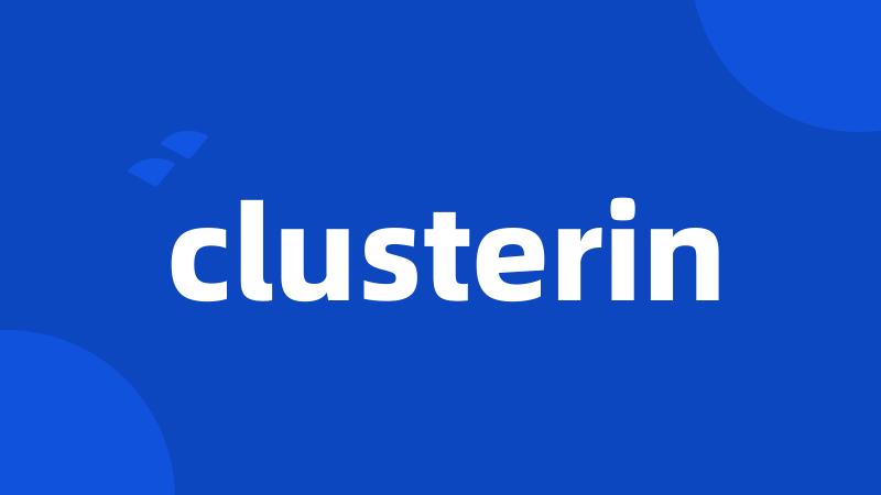 clusterin