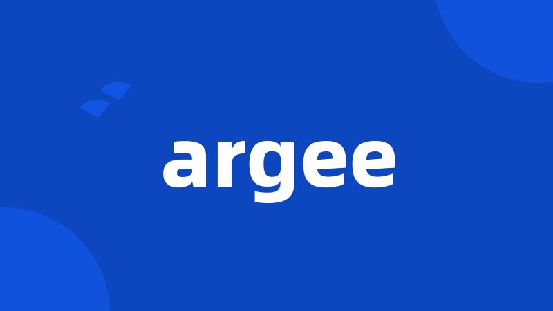 argee