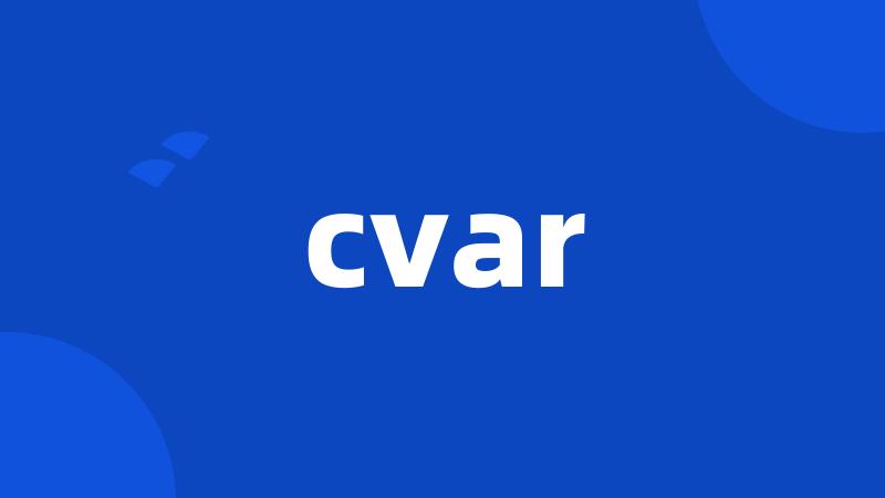 cvar