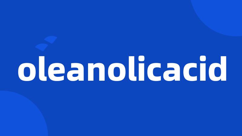 oleanolicacid