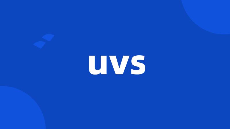 uvs