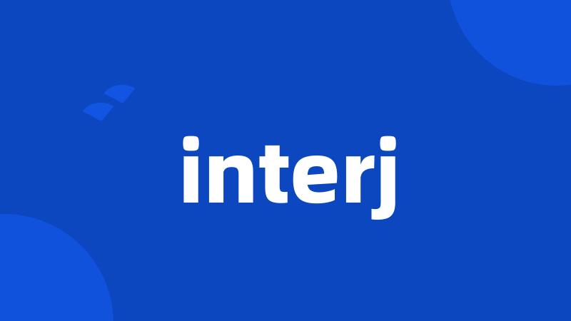 interj