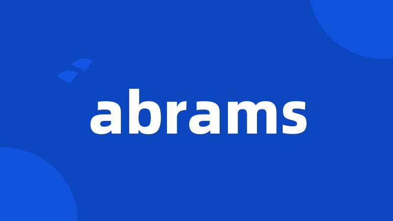 abrams