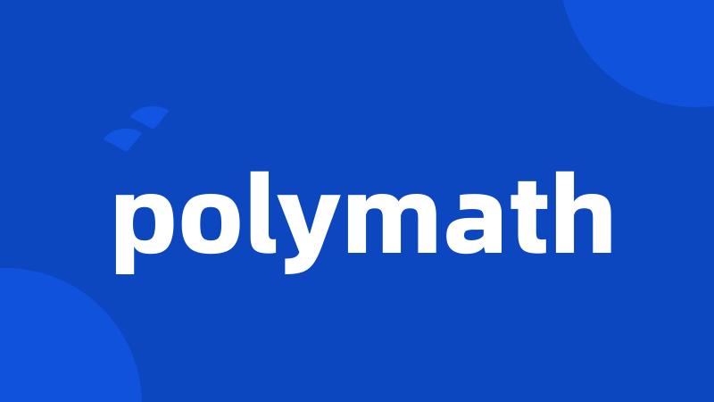 polymath