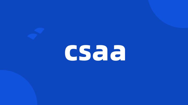 csaa