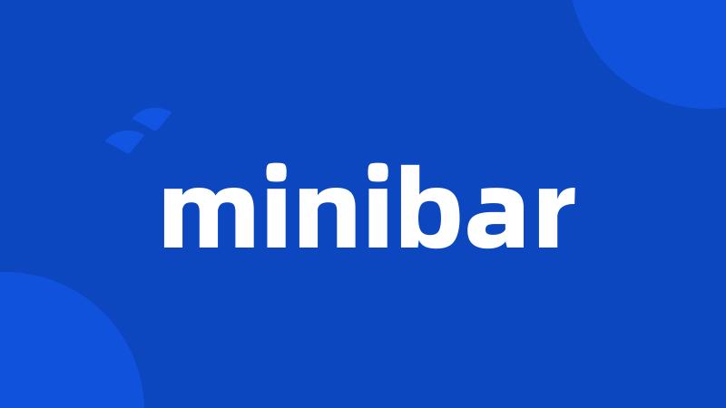 minibar