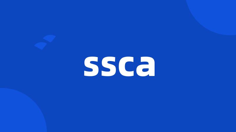 ssca