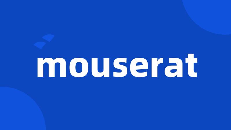 mouserat