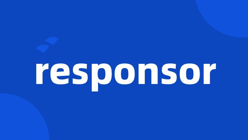 responsor