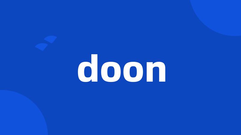 doon