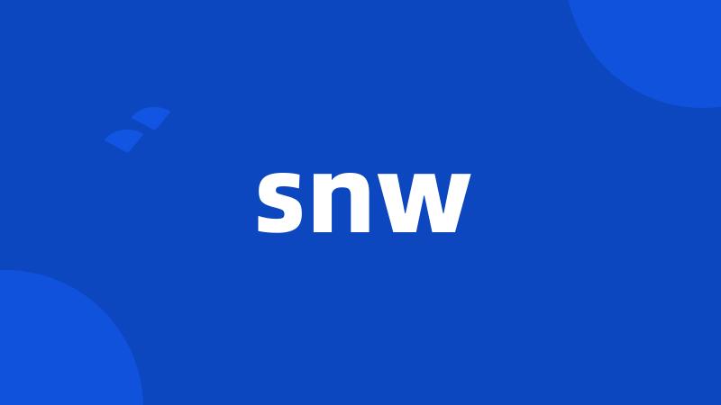 snw