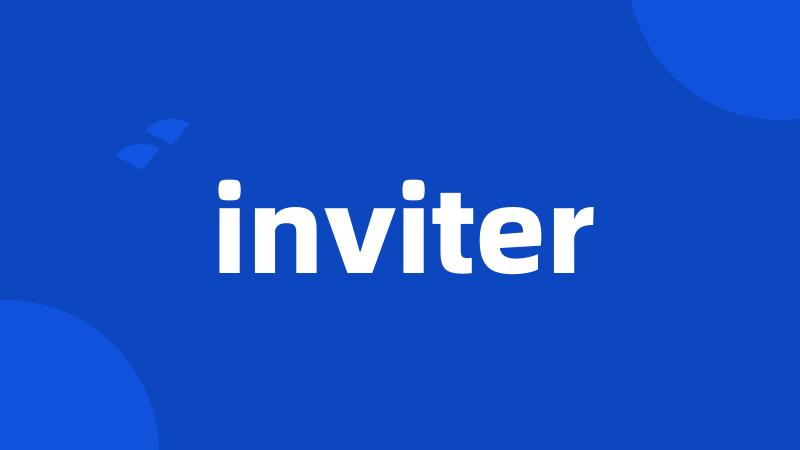 inviter