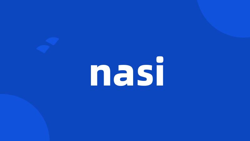 nasi