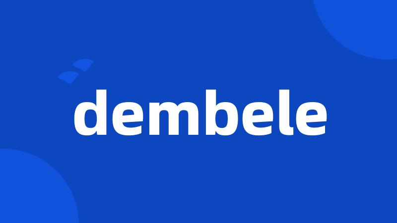 dembele