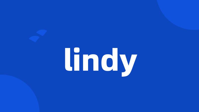 lindy