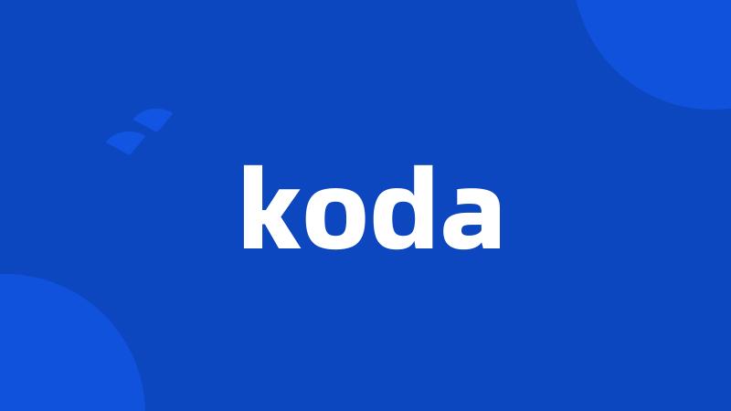 koda