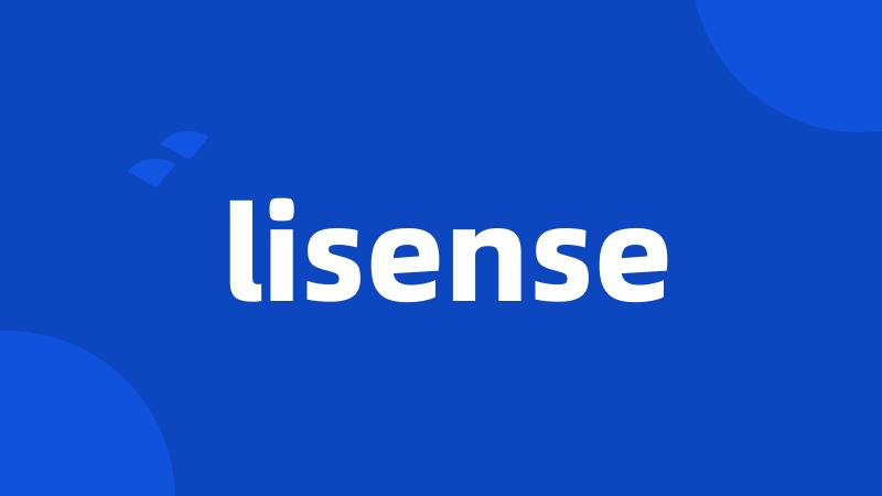 lisense