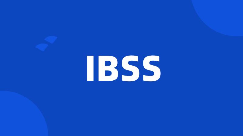 IBSS