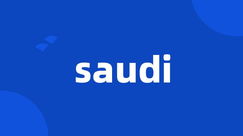 saudi