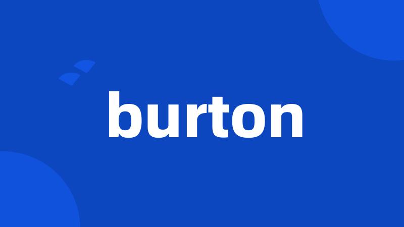 burton