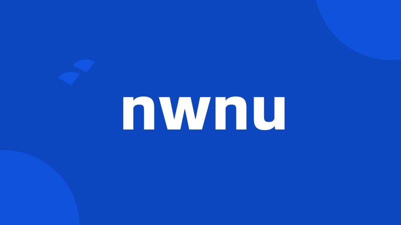 nwnu