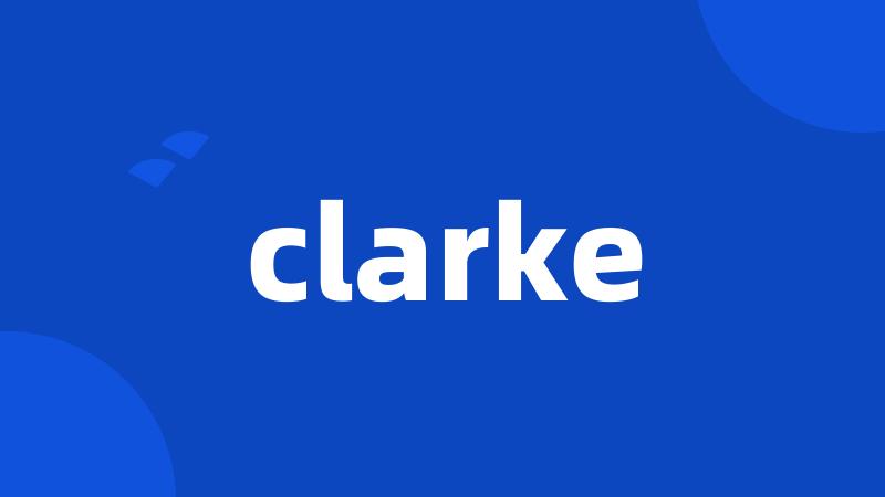 clarke