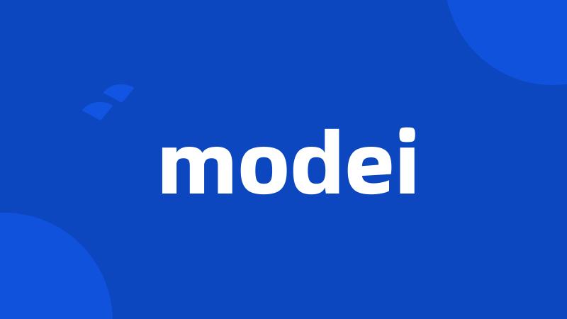 modei