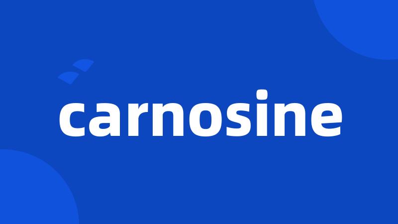 carnosine