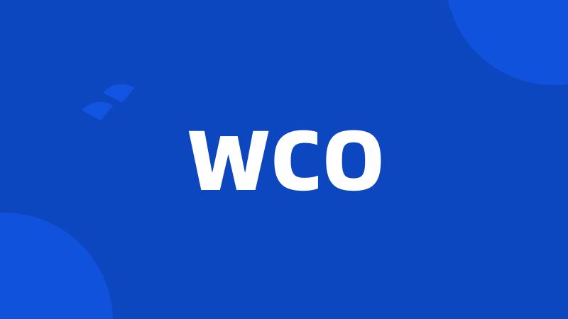 WCO