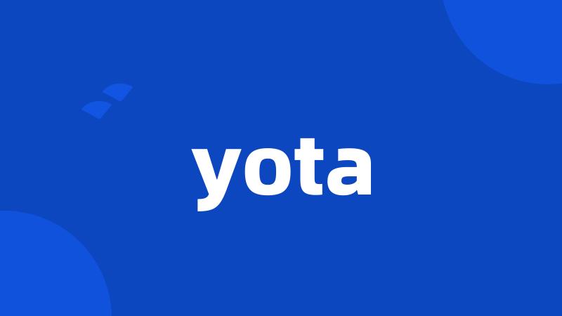 yota