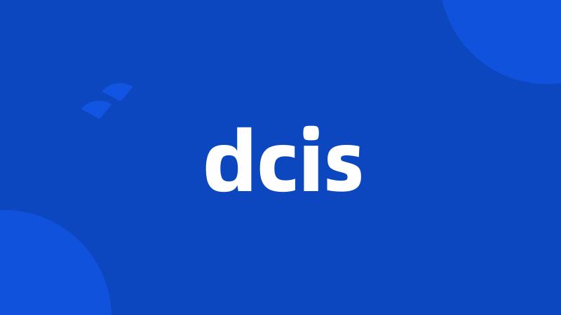 dcis