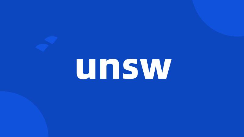 unsw