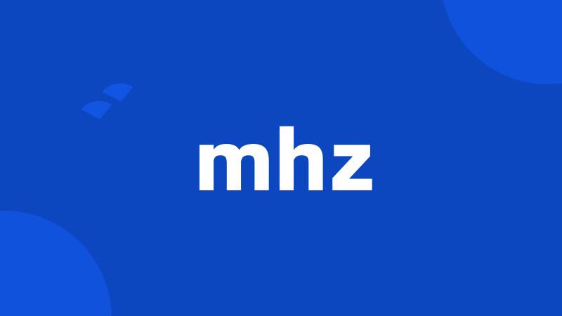 mhz