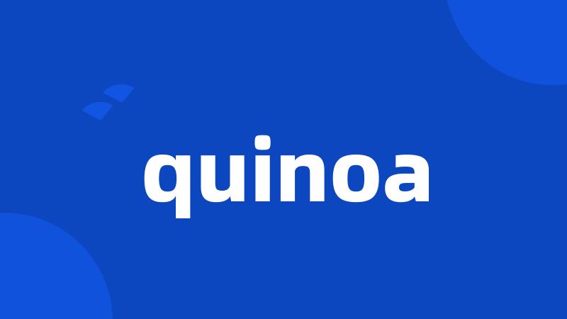 quinoa