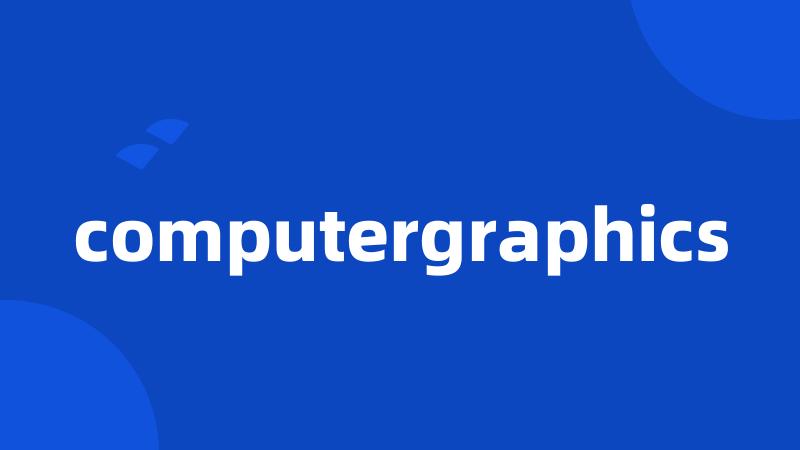 computergraphics