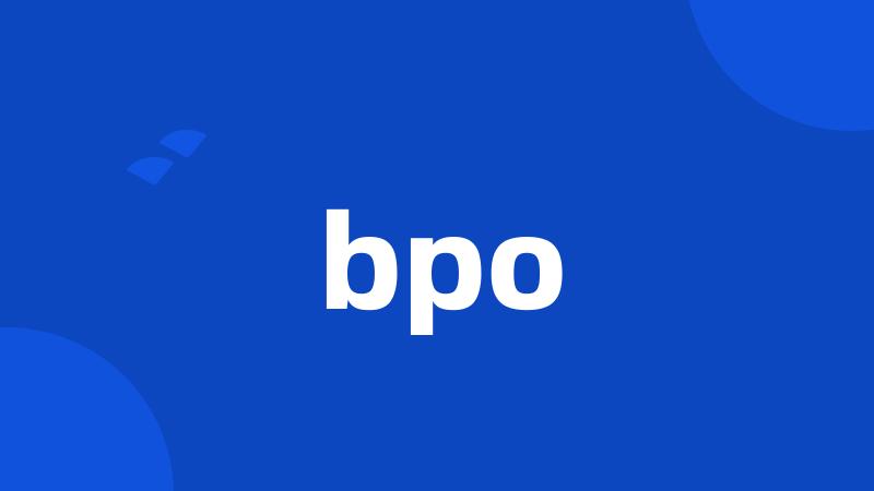 bpo