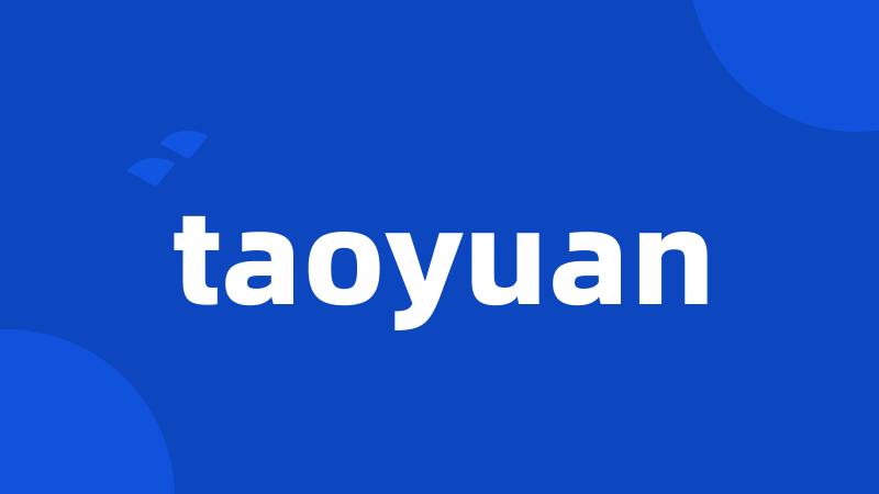 taoyuan