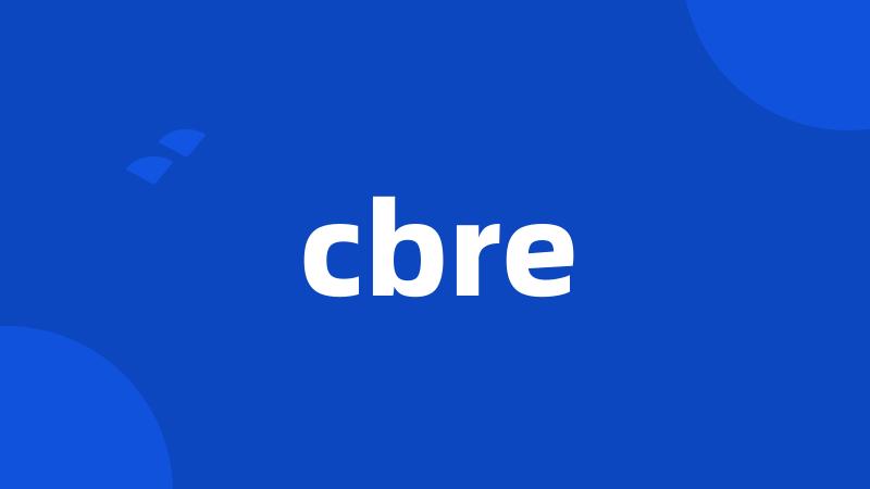 cbre