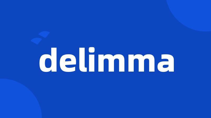 delimma