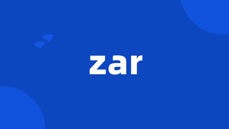 zar