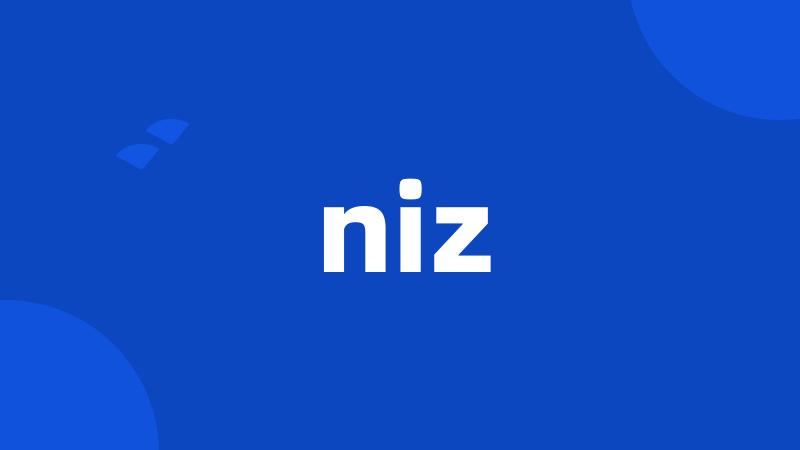 niz