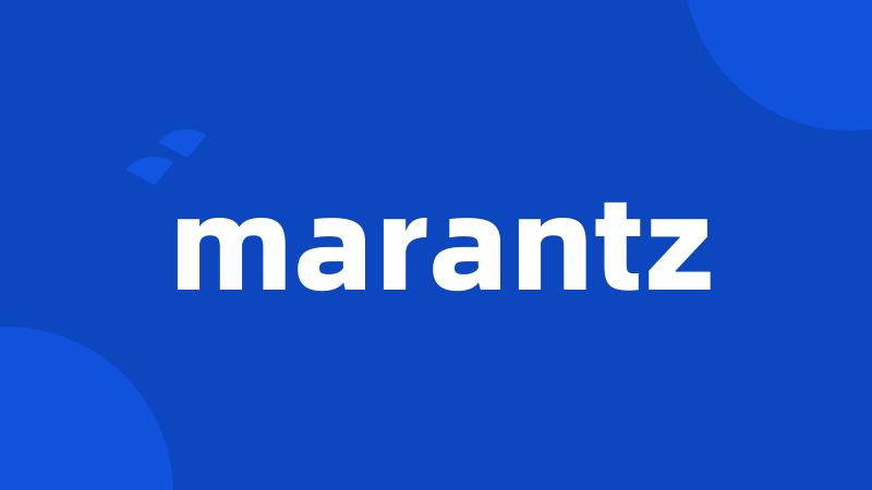 marantz