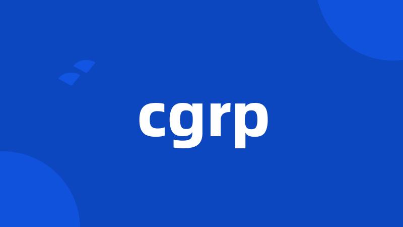 cgrp