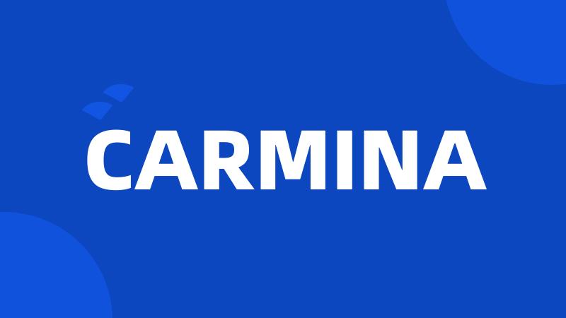 CARMINA